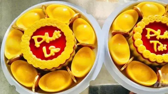 Sáng tạo rau câu thỏi vàng: Xu hướng cúng ngày vía Thần Tài được ưa chuộng tại Cà Mau