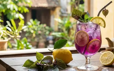Bí quyết pha chế nước tía tô chanh tươi để bảo toàn dưỡng chất